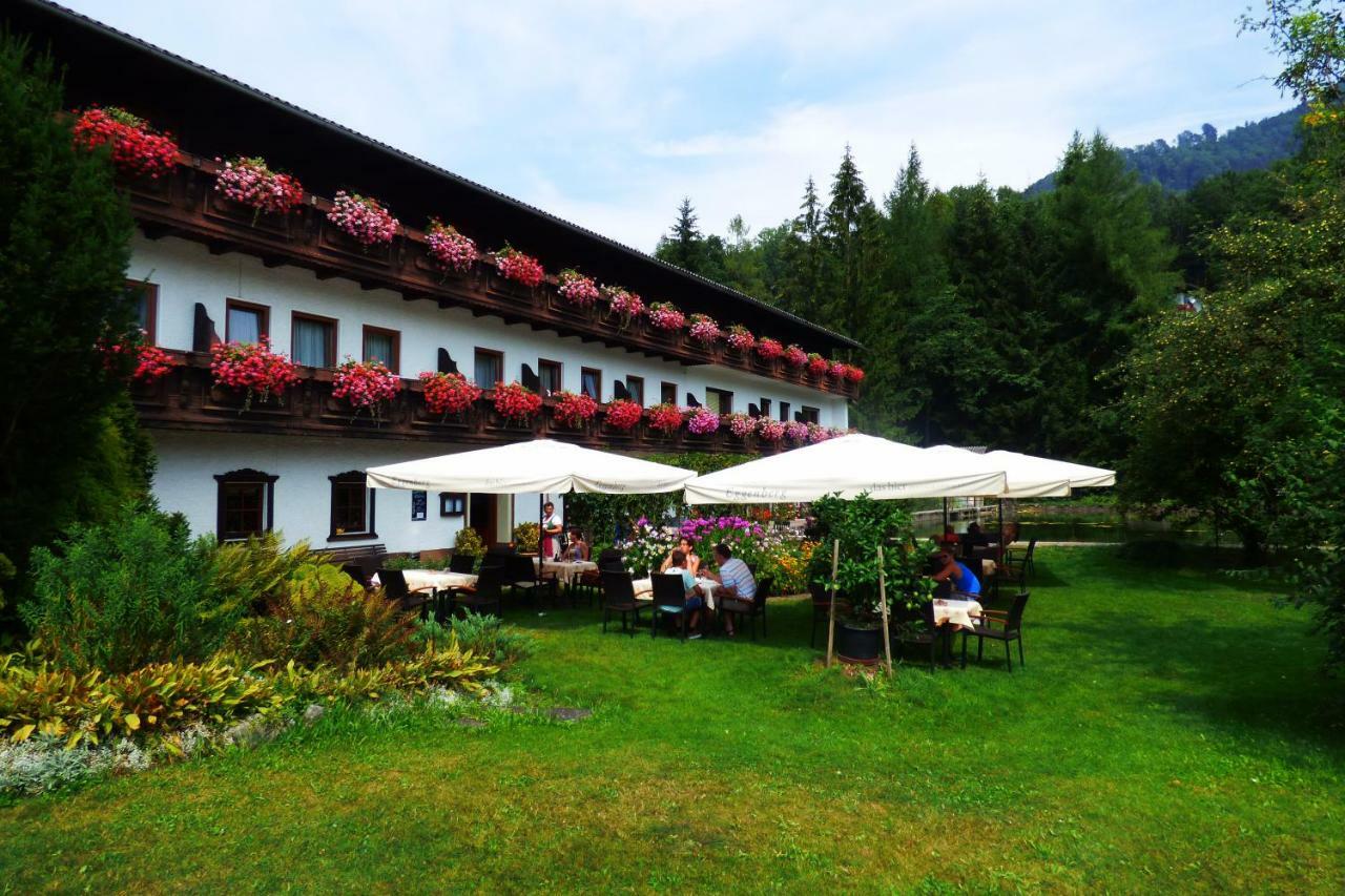 Wieselmühle Forellenhof Grünau im Almtal Exterior foto